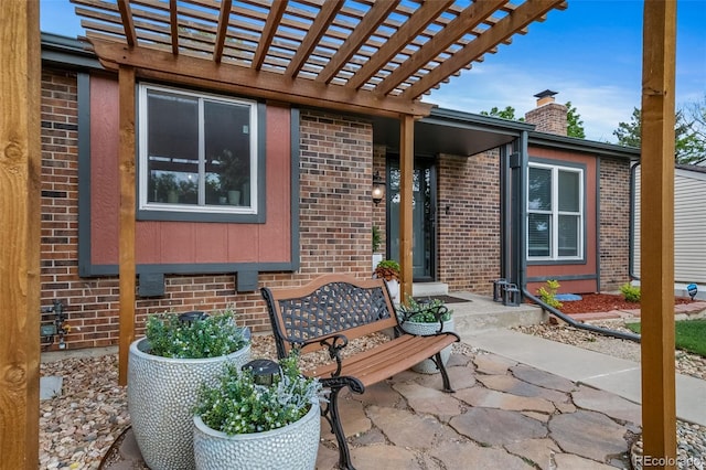 17372 E Prentice Cir, Centennial, CO 80015 - view of patio featuring a pergola