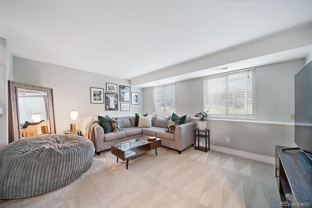 17372 E Prentice Cir, Centennial, CO 80015 - living area with light colored carpet and baseboards