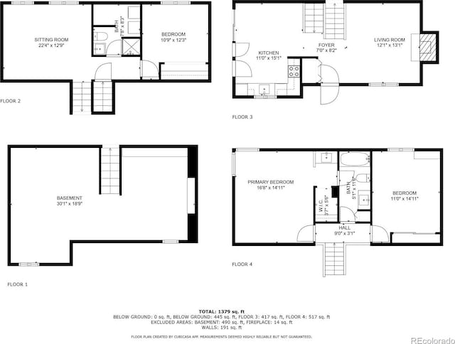 17372 E Prentice Cir, Centennial, CO 80015 - home floor plan