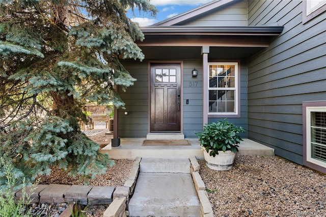 517 Chiswick Cir, Highlands Ranch, CO 80126 - entrance to property featuring covered porch
