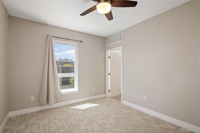 2374 S University Blvd Unit 202, Denver, CO 80210 - carpeted empty room with a ceiling fan and baseboards