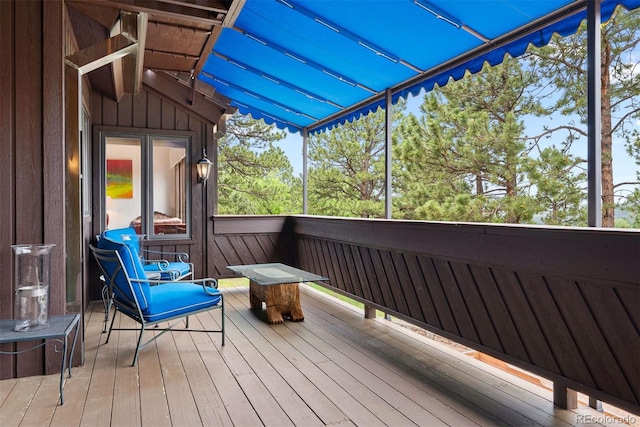 2851 Interlocken Dr, Evergreen, CO 80439 - view of deck