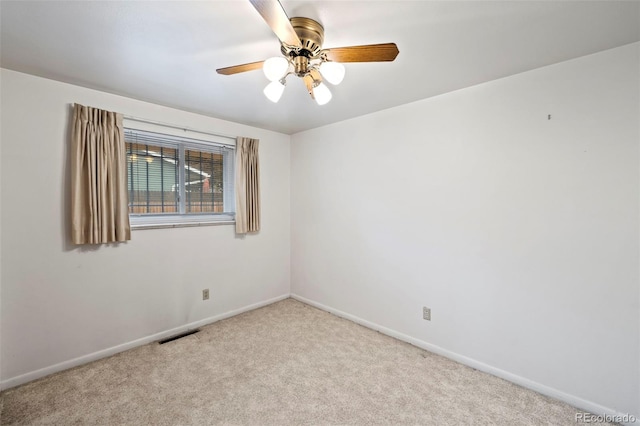 2043 Patrician Way, Colorado Springs, CO 80909 - carpeted spare room with baseboards and ceiling fan