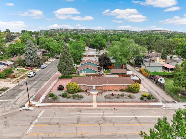 2043 Patrician Way, Colorado Springs, CO 80909 - bird's eye view
