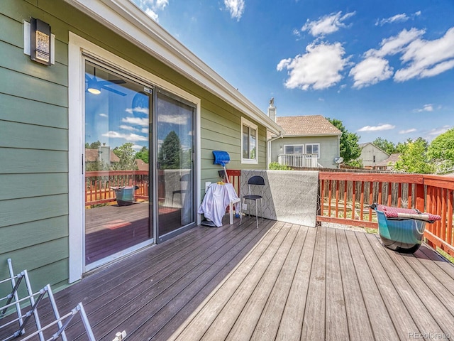 778 S Fairplay Ct, Aurora, CO 80012 - view of deck