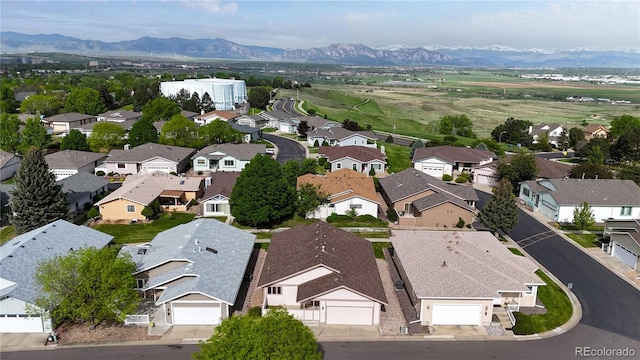 23 Carla Way, Broomfield, CO 80020 - aerial perspective of suburban area featuring mountains