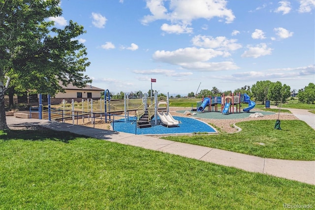12059 E Hoye Dr, Aurora, CO 80012 - community jungle gym featuring a yard