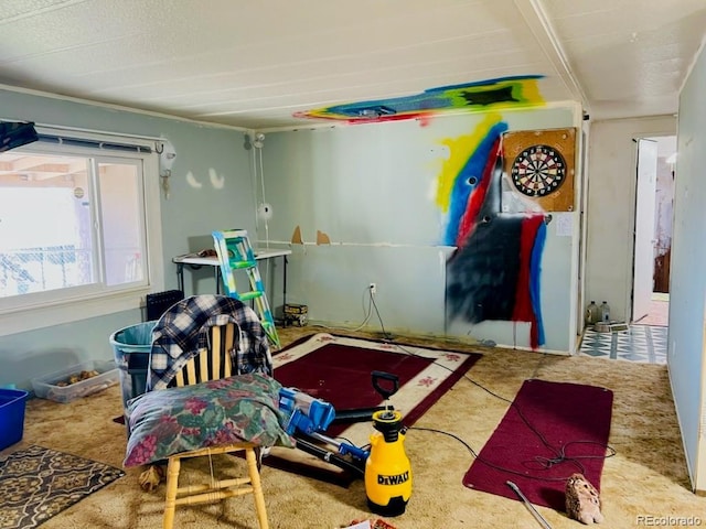view of recreation room
