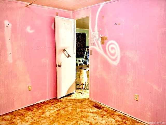 745 Cedar Ave, Cedaredge, CO 81413 - view of carpeted empty room