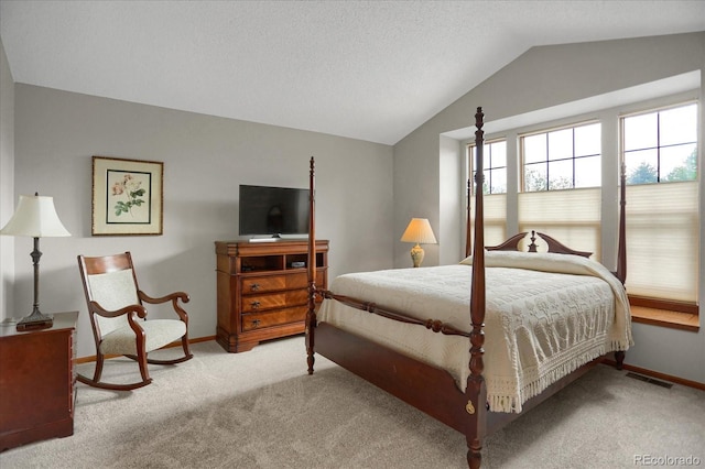6112 Alkire Ct, Arvada, CO 80004 - bedroom featuring carpet and lofted ceiling