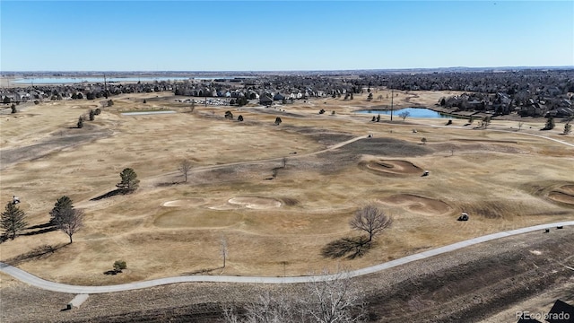 2238 Calais Dr Unit B, Longmont, CO 80504 - drone / aerial view with a water view