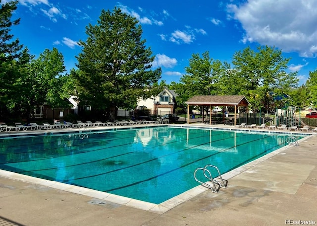 11056 W Rowland Ave, Littleton, CO 80127 - community pool featuring a gazebo