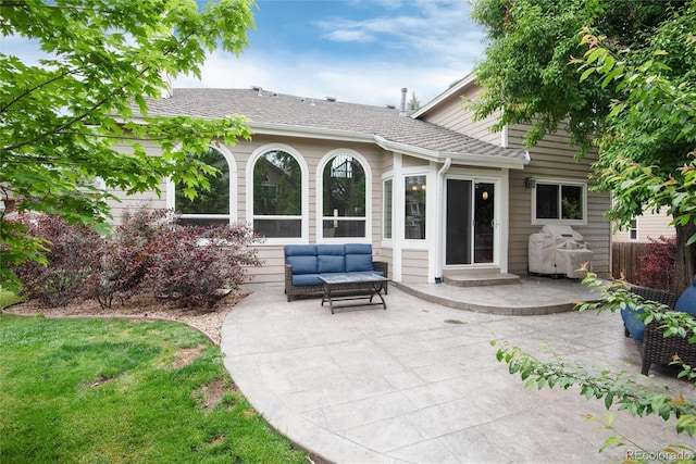 11056 W Rowland Ave, Littleton, CO 80127 - view of patio featuring an outdoor hangout area