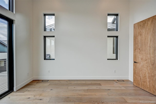 420 E Arkansas St, Buena Vista, CO 81211 - empty room with light wood-type flooring and baseboards