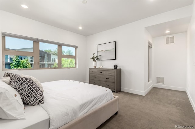 3586 S Ogden St, Englewood, CO 80113 - bedroom featuring carpet flooring and recessed lighting