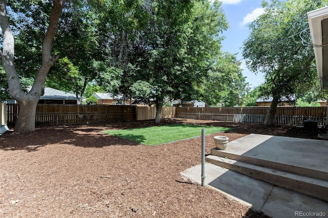 3036 Wolff St S, Denver, CO 80236 - fenced backyard with a patio area