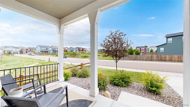 4585 High Mesa Cir, Castle Rock, CO 80108 - porch with a residential view