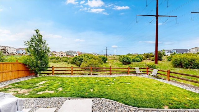 4585 High Mesa Cir, Castle Rock, CO 80108 - view of yard featuring a residential view