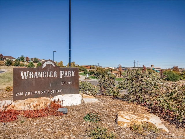 4585 High Mesa Cir, Castle Rock, CO 80108 - view of community sign