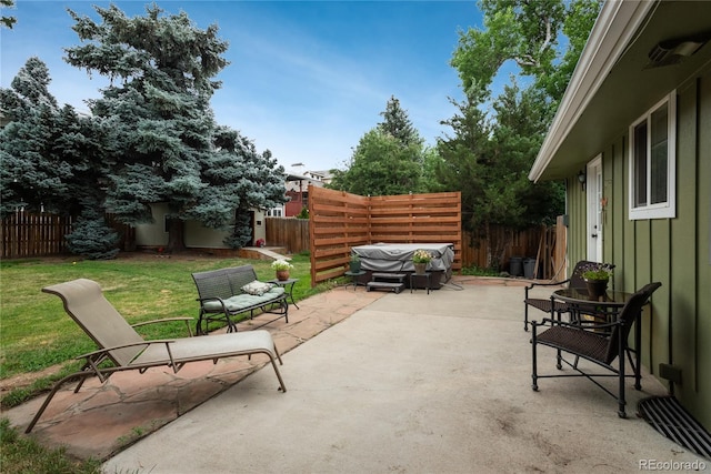 11805 W 74th Ave, Arvada, CO 80005 - fenced backyard with a patio