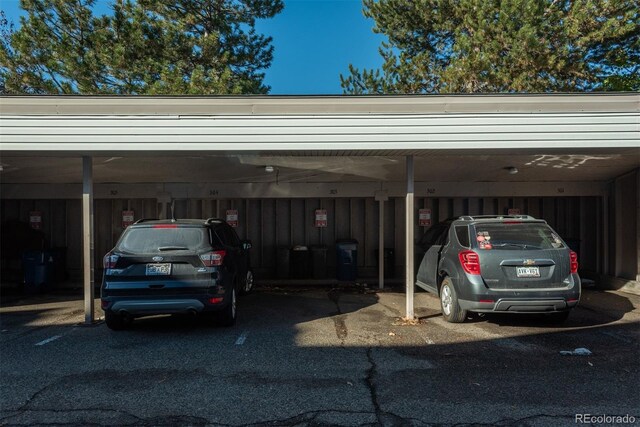 12281 E Tennessee Dr Unit 303, Aurora, CO 80012 - view of covered parking lot