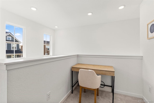 1678 Wright Aly, Erie, CO 80516 - carpeted office space with recessed lighting and baseboards