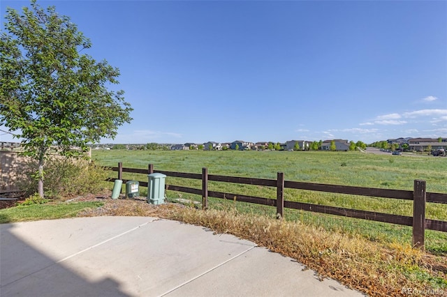 1678 Wright Aly, Erie, CO 80516 - view of patio with fence and a rural view