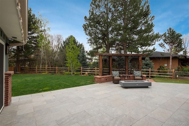 5164 E Princeton Ave, Cherry Hills Village, CO 80113 - view of patio / terrace with a fenced backyard