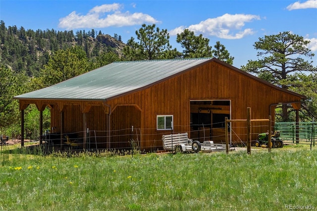 546 Pulver Rd, Lake George, CO 80827 - view of stable