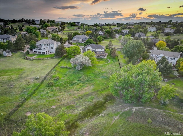 7400 S Genoa Cir, Centennial, CO 80016 - aerial perspective of suburban area