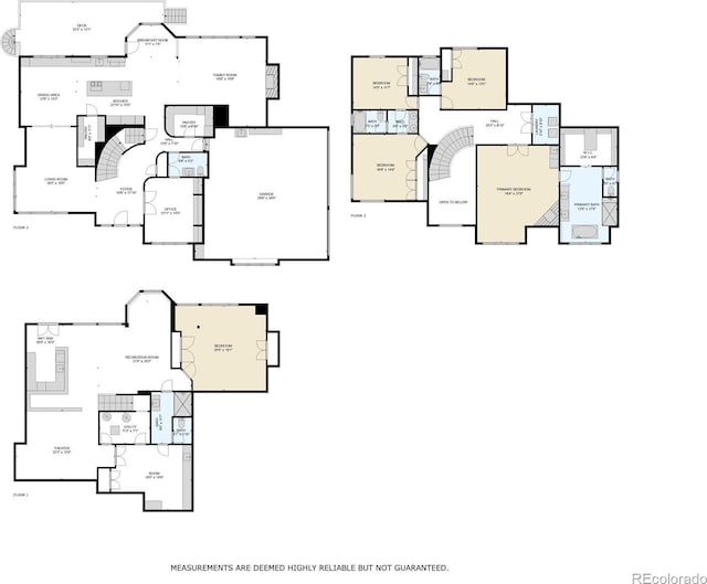7400 S Genoa Cir, Centennial, CO 80016 - view of property floor plan