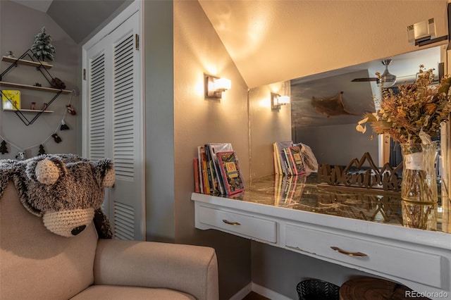 1521 Columbine Blvd, Colorado Springs, CO 80907 - bathroom featuring vaulted ceiling