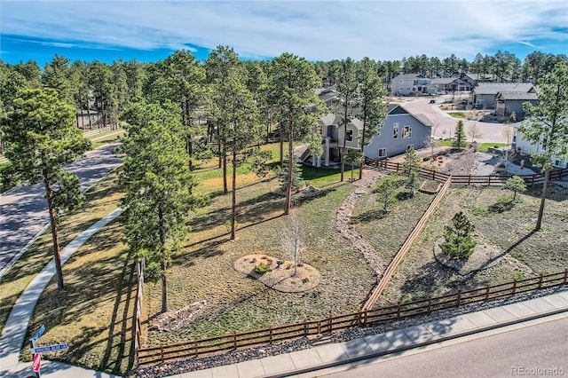 aerial view