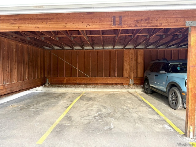 8100 W Quincy Ave Unit 11, Denver, CO 80123 - garage featuring covered parking