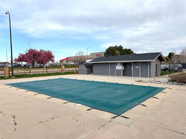 8100 W Quincy Ave Unit 11, Denver, CO 80123 - community pool with a patio area