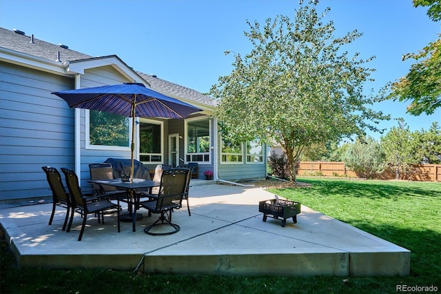 view of patio / terrace