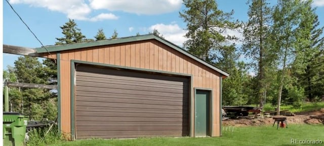 20033 Silver Ranch Rd, Conifer, CO 80433 - view of detached garage