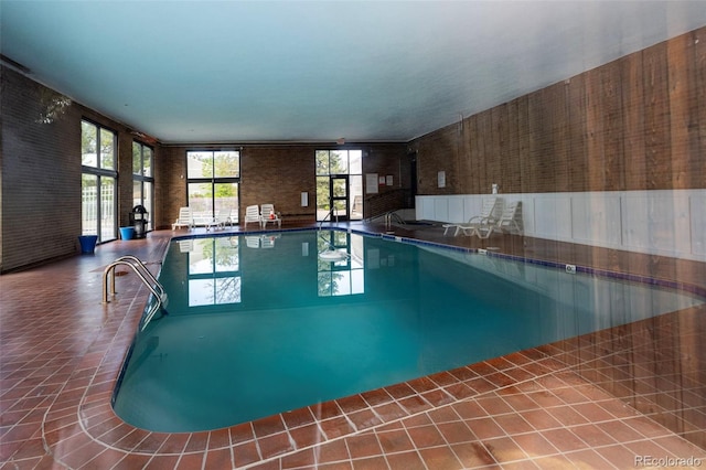 view of indoor pool