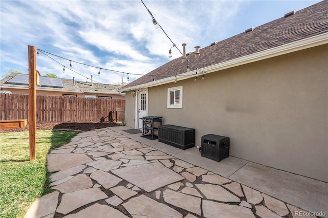315 Maestes St, Johnstown, CO 80534 - view of patio featuring fence