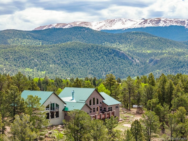 view of mountain feature