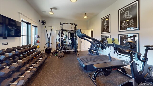 921 County Road 317, Crested Butte, CO 81224 - view of exercise room
