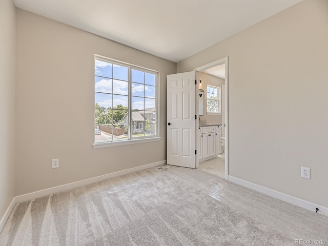 4287 Brookwood Pl, Highlands Ranch, CO 80130 - unfurnished bedroom with light carpet and connected bathroom