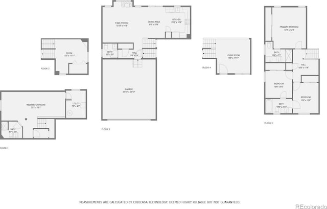 4287 Brookwood Pl, Highlands Ranch, CO 80130 - view of floor plan / room layout