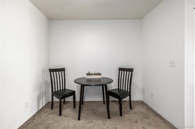 5995 W Hampden Ave Unit 20B, Denver, CO 80227 - dining space with carpet