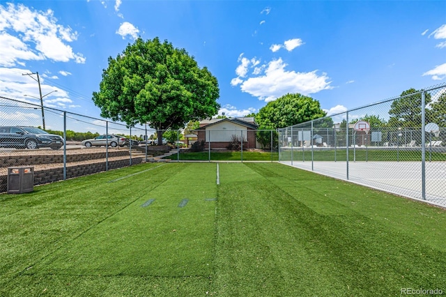 5995 W Hampden Ave Unit 20B, Denver, CO 80227 - view of yard with community basketball court