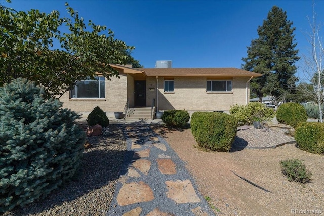 view of front of property with brick siding