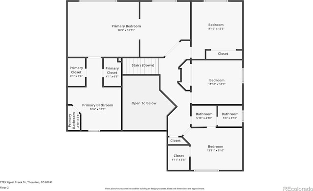 2795 Signal Creek Dr, Thornton, CO 80241 - home floor plan
