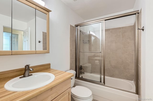 1400 Golden Cir Unit 102, Golden, CO 80401 - full bathroom featuring vanity and combined bath / shower with glass door