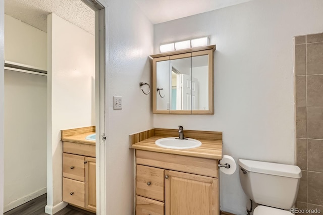 1400 Golden Cir Unit 102, Golden, CO 80401 - bathroom with vanity and wood finished floors