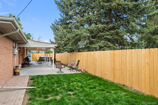 5320 W 62nd Ave, Arvada, CO 80003 - fenced backyard with a patio
